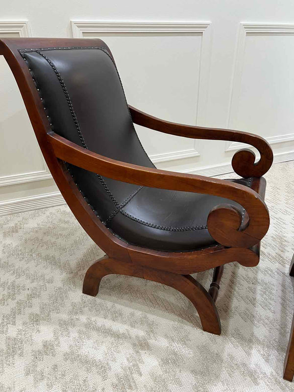 Chair with Ottoman, Living Room