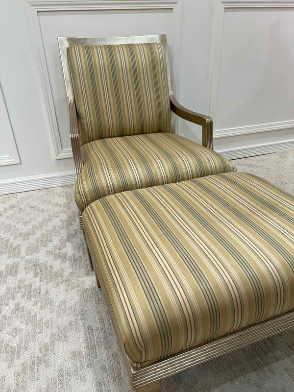 Chair with Ottoman, Living Room